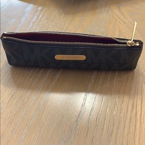 Michael Kors logo pencil case